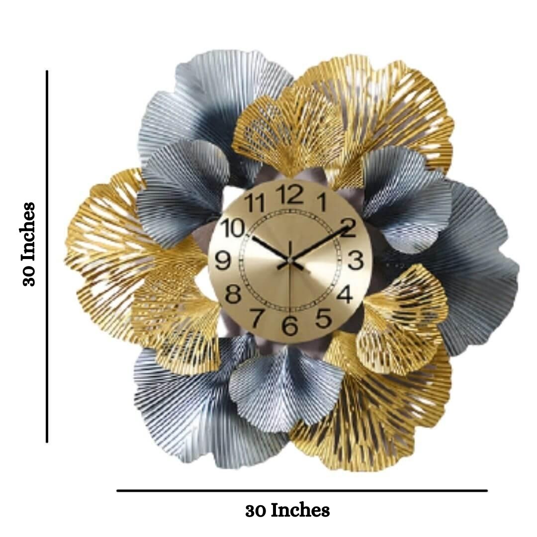 Big Flower Wall Watch (30 x 30 Inches)