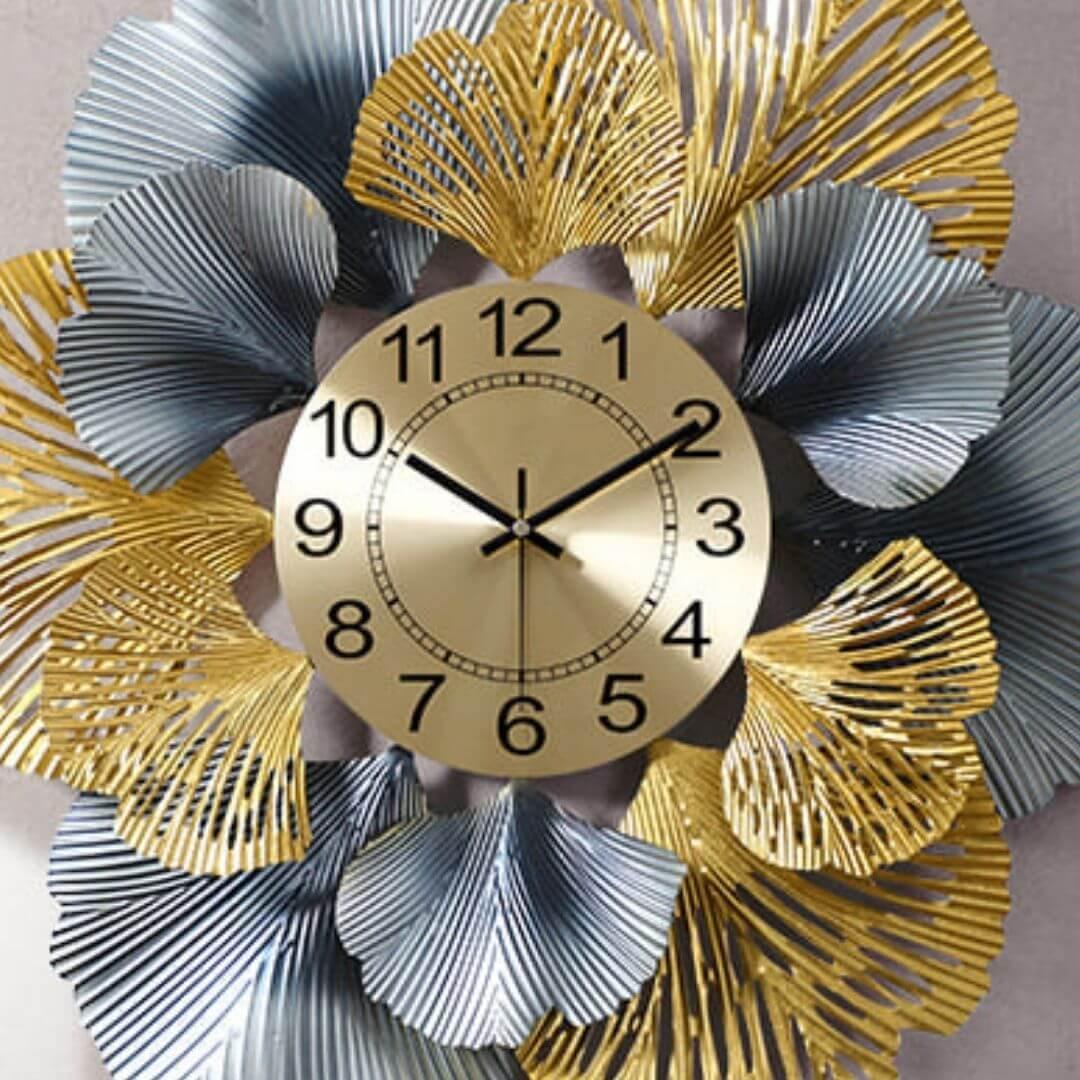 Shop Online Elegant Round Metal Wall Clock @ Best Price – The Next Decor