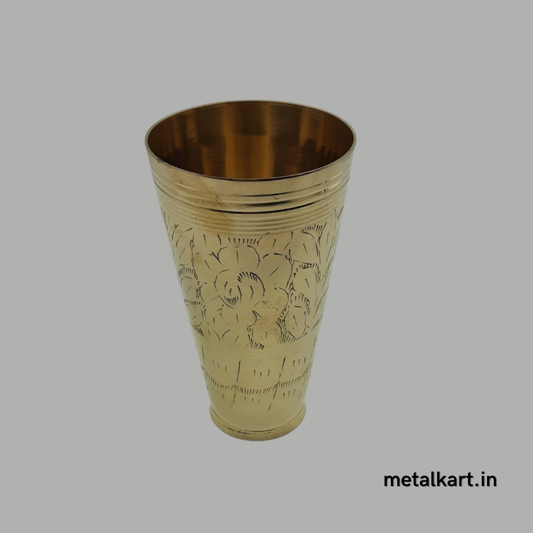 Brass Punjabi Lassi Glass