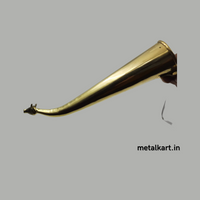 Thumbnail for Brass Gaumukhi Shringi large for Abhishek