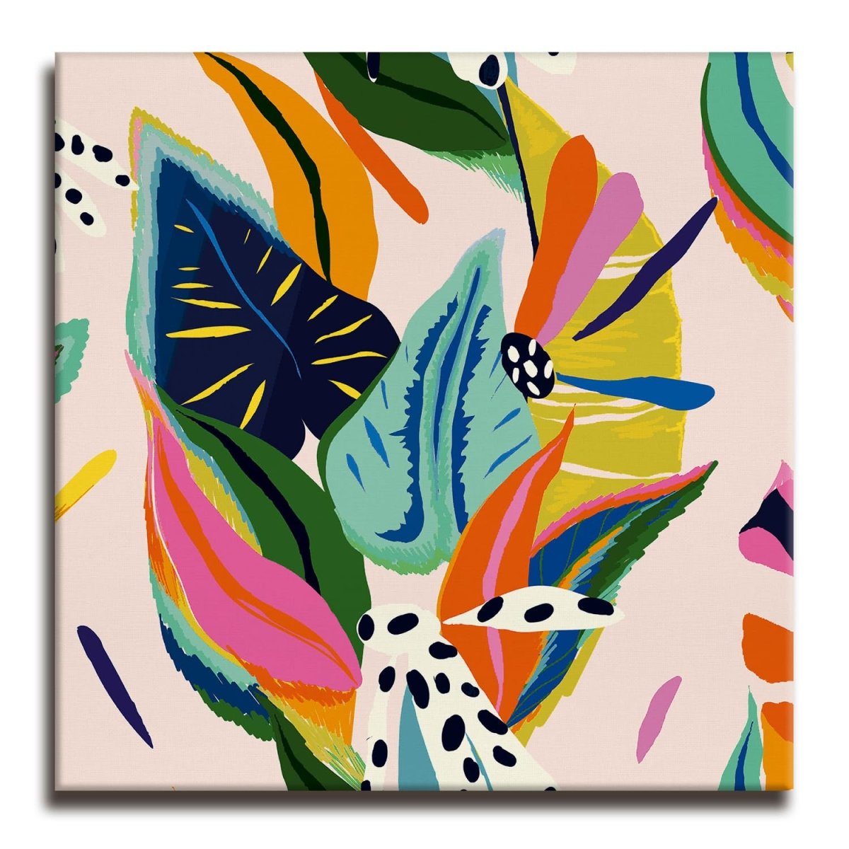 24 x 24 Inches / Wood Stretcher (Ready To Hang)