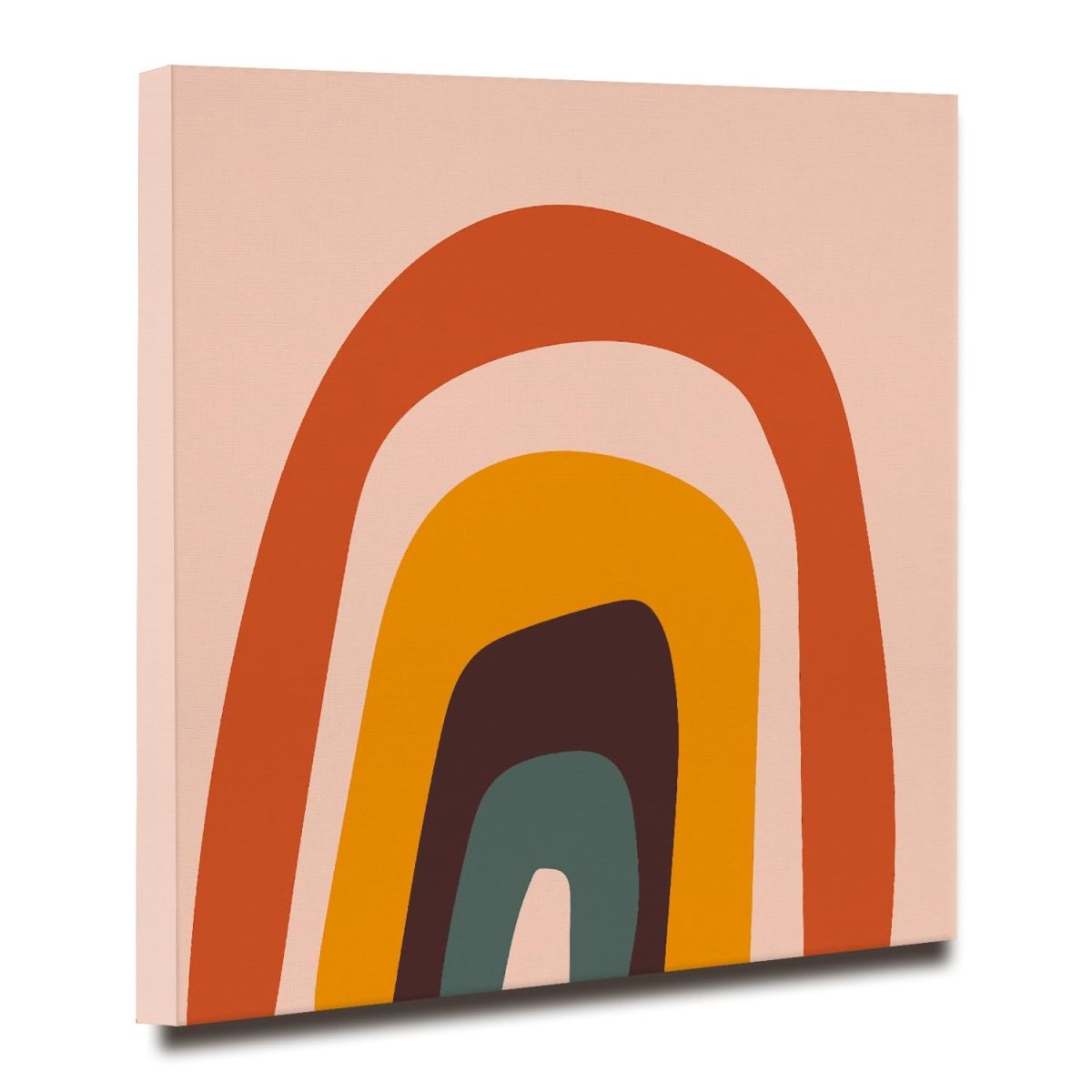A Spectral Surge Canvas Wall Painting (36 x 36 Inches)