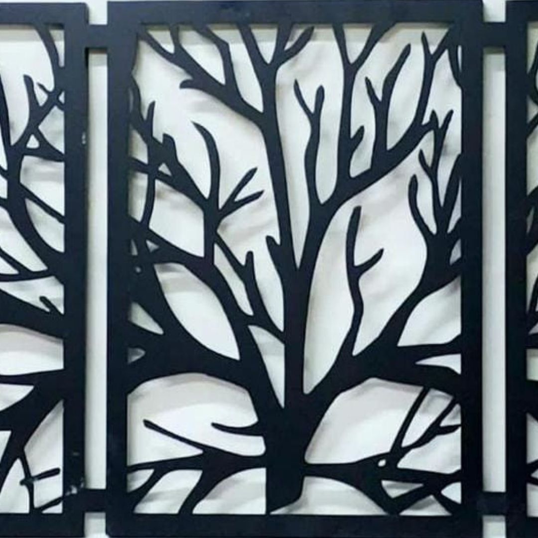 Ancient Tree Metallic Wall Art