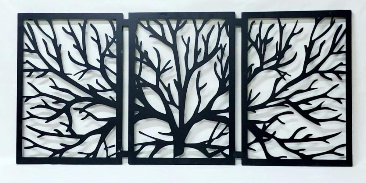 Ancient Tree Metallic Wall Art