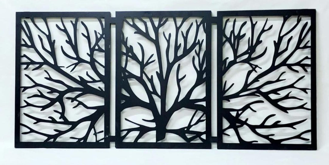 Ancient Tree Metallic Wall Art