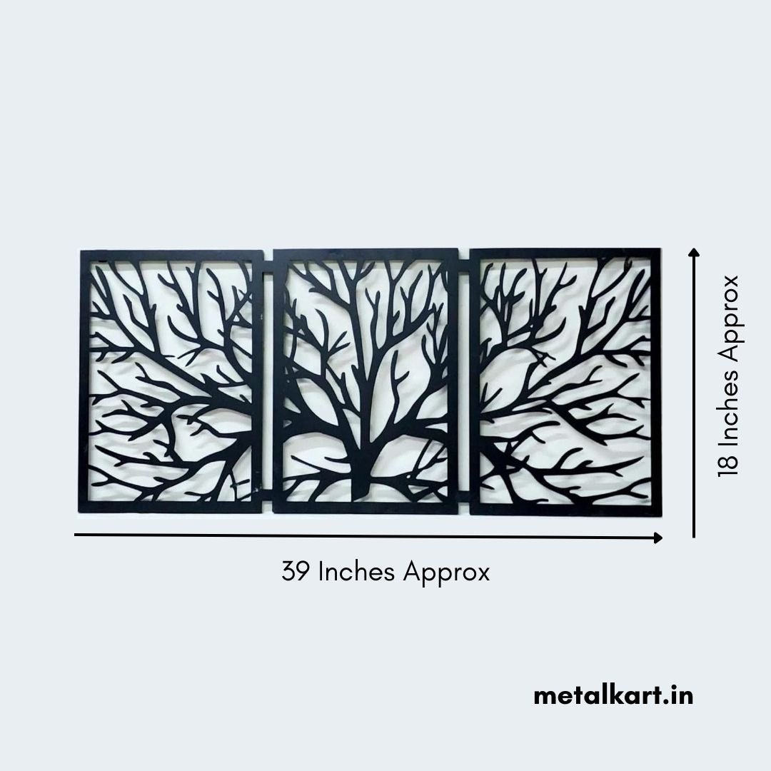 Ancient Tree Metallic Wall Art