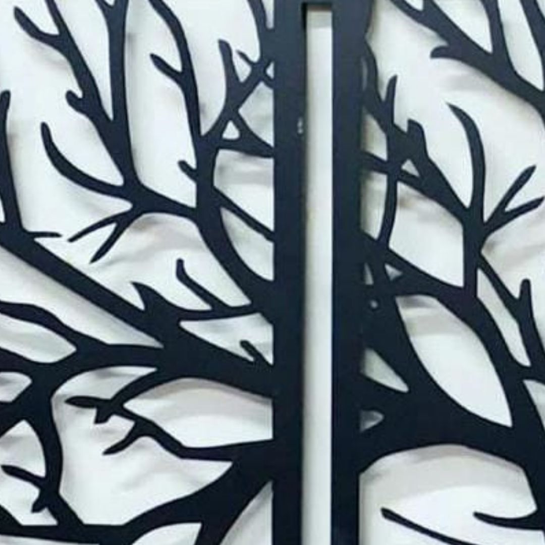 Ancient Tree Metallic Wall Art
