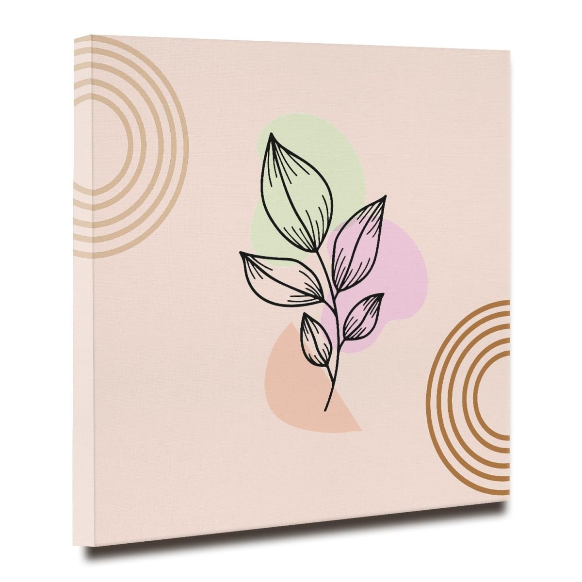 Blossoming Branch Canvas Wall Painting (36 x 36 Inches)