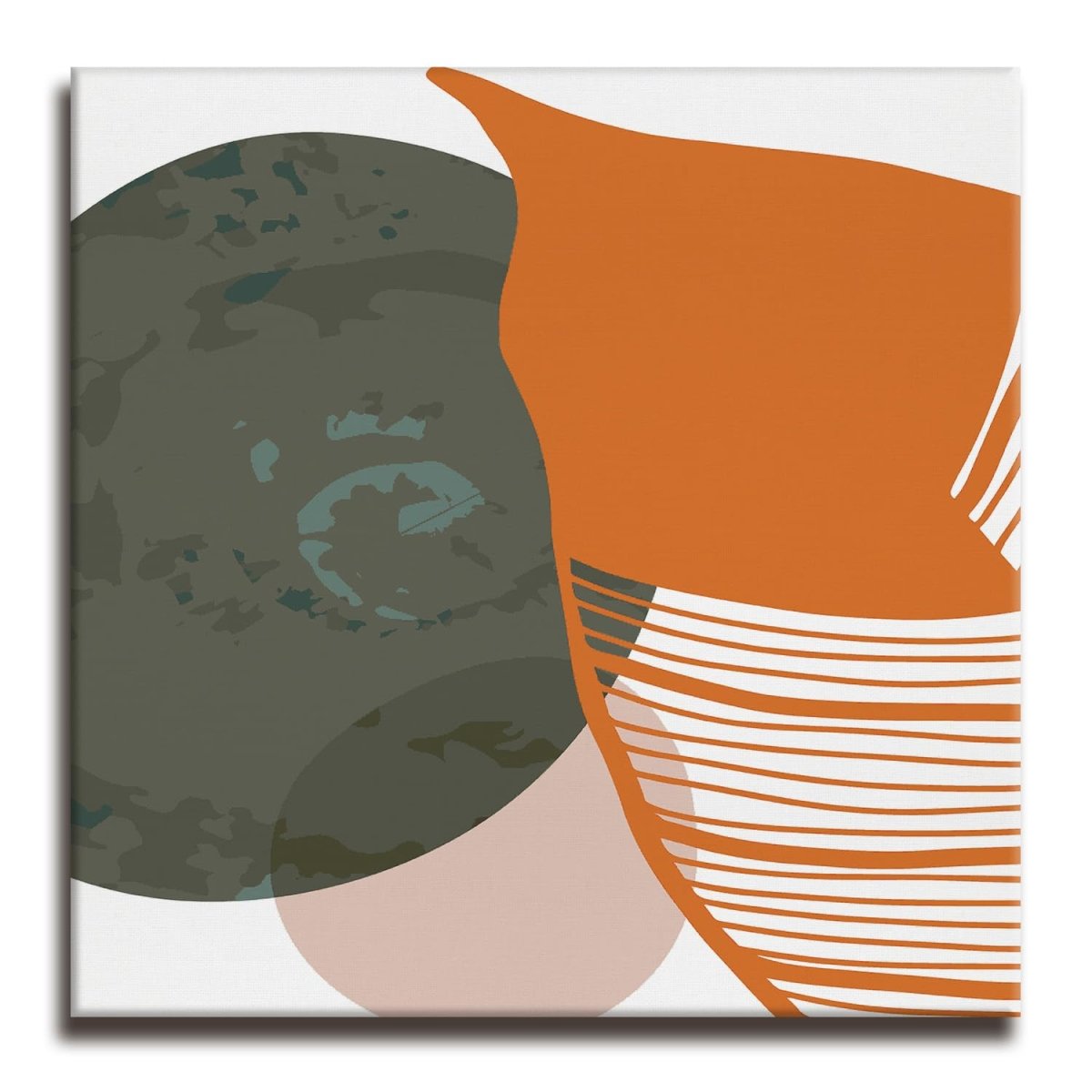 24 x 24 Inches / Wood Stretcher (Ready To Hang)