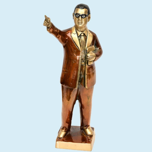 Brass Dr Bhim Rao Ambedkar (H 12 Inches, Weight 2 Kg)