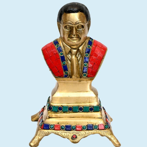 Brass Father of constitution (H 10 Inches, Weight 2 Kg)