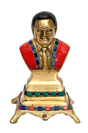 Brass Father of constitution (H 10 Inches, Weight 2 Kg)