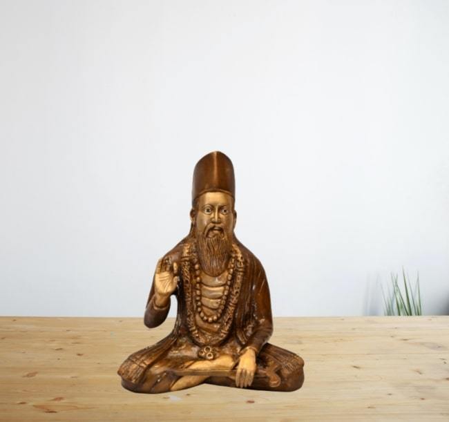Brass Kabeer Das Ji (H 10.5 Inches, Weight 5.5 Kg)