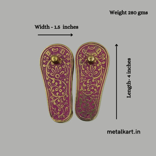 Brass Khadaun Charan Paduka