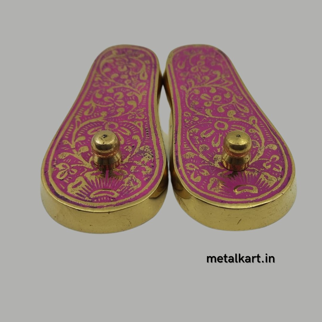 Brass Khadaun Charan Paduka