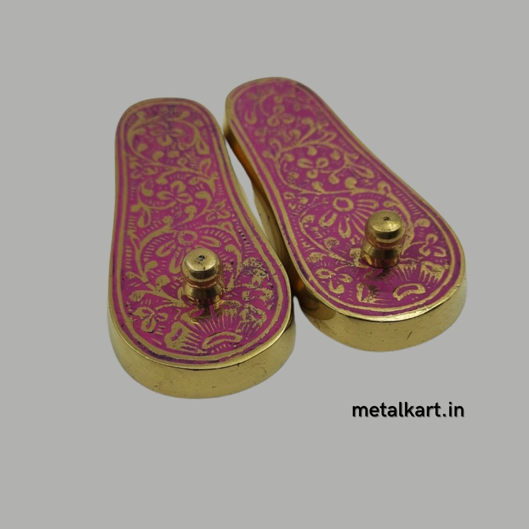 Brass Khadaun Charan Paduka
