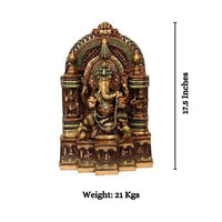 Thumbnail for Brass Mangalmurti Morya (H 17.5 Inches, Weight 21 Kg)