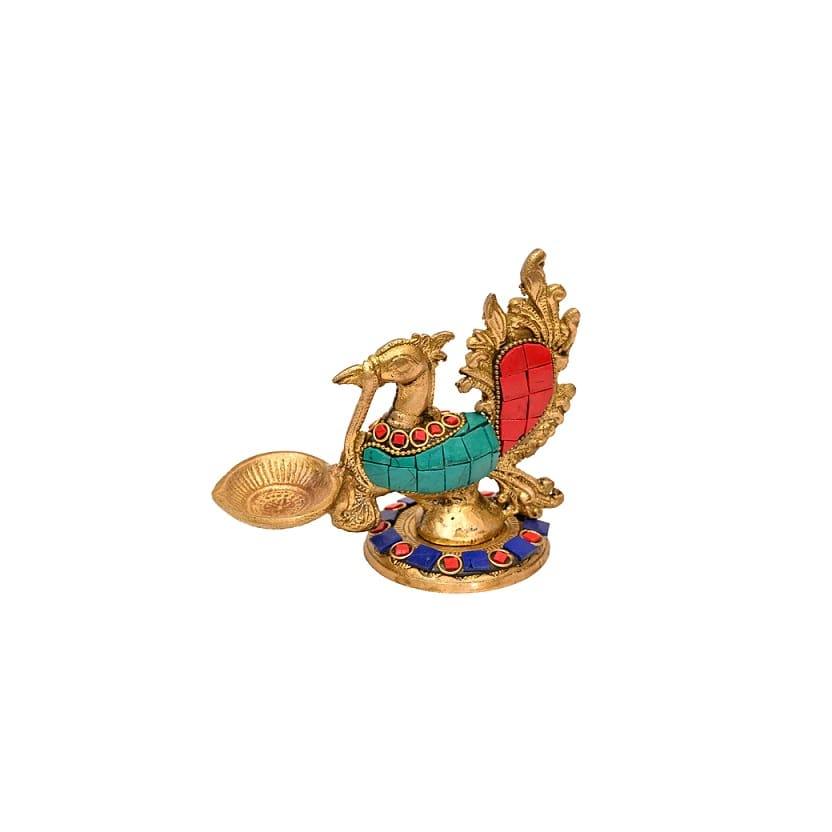 Brass Murga Arti (H 4 Inches, Weight .5 Kg)