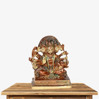 Thumbnail for Brass Panchmukhi Hanuman (H 6.5 Inches, Weight 1.6 Kg)