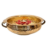Thumbnail for Brass Petal Planter (Dia 10 Inches, Weight .5 Kg)