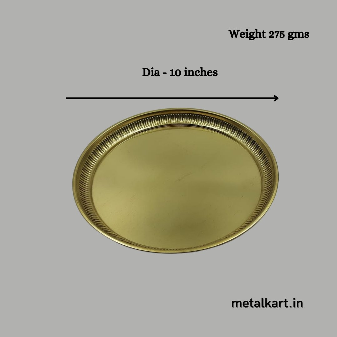 Brass Plate Plain