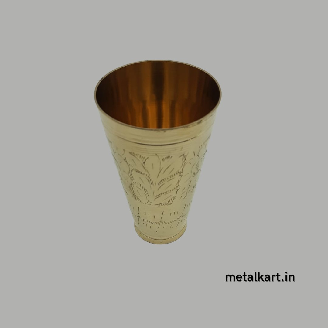 Brass Punjabi Lassi Glass