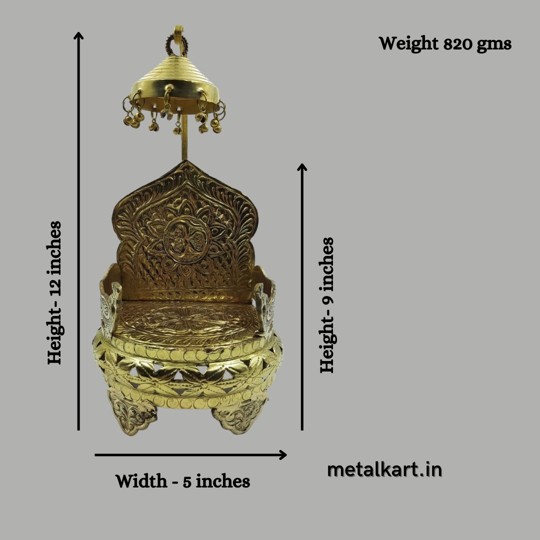Brass Singhasan Fancy
