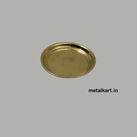 Thumbnail for Brass small pooja Plate
