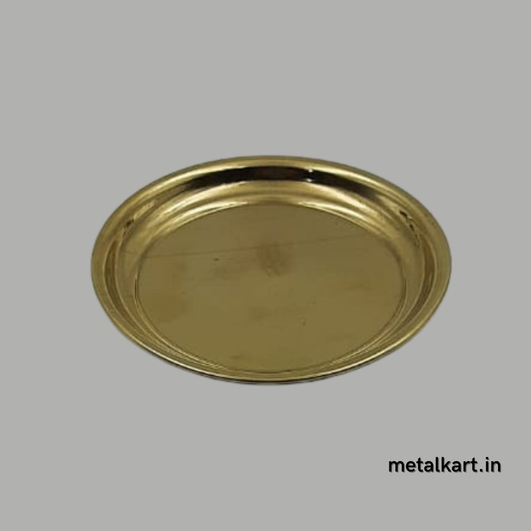 Brass small pooja Plate