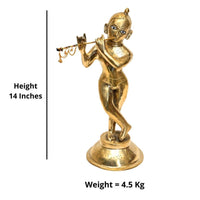 Thumbnail for Brass Thakur Ji (H 14 Inches, Weight 4.5 Kg)