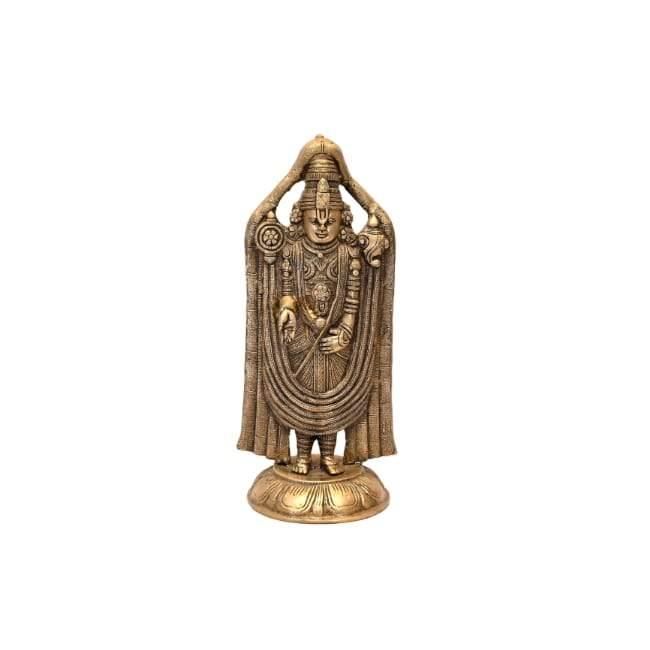 Brass Tirupati Balaji (H 19 Inches, Weight 9 Kg)