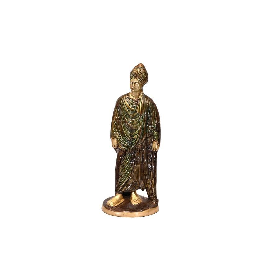 Brass Vivekananda (H 17 Inches, Weight 4 Kg)