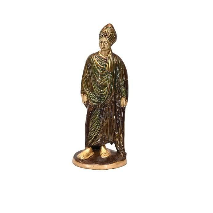 Brass Vivekananda (H 17 Inches, Weight 4 Kg)