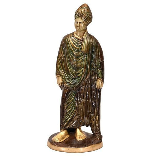 Brass Vivekananda (H 17 Inches, Weight 4 Kg)