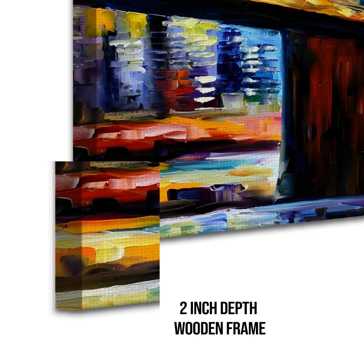 Brooklyn Bridge in Dreams Canvas Wall Art (48 x 30 Inches)