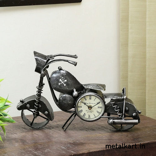 BULLET BIKE TIME WHEEL - Table Decor by Metalkart