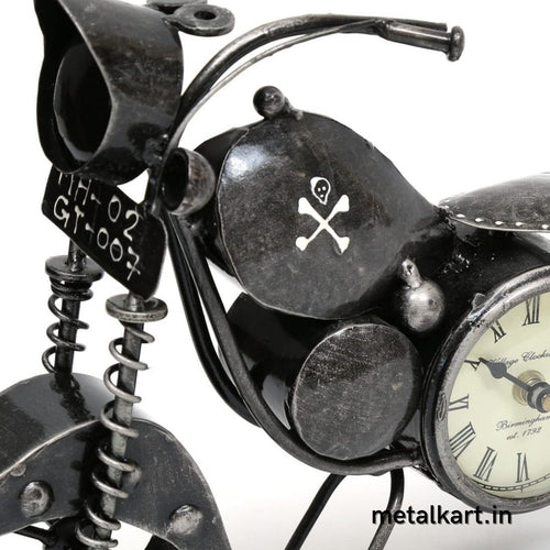 BULLET BIKE TIME WHEEL - Table Decor by Metalkart