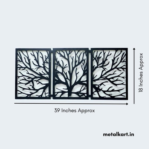 Bumper Sale Ancient Tree Metallic Wall Art (39 x 18 Inches)