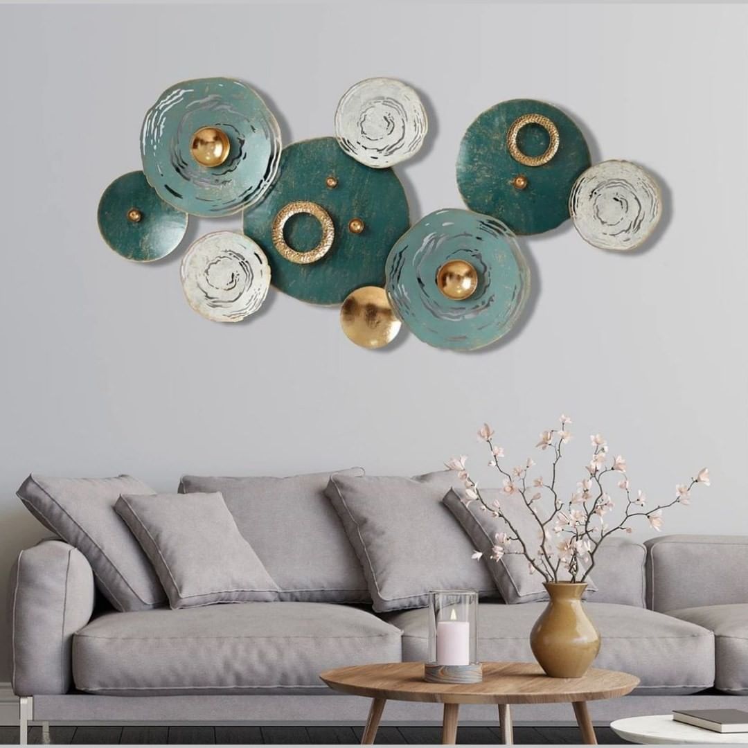 Bumper Sale Big Metal Wall Hanging Art for Home, Office (57 x 27 Inches)