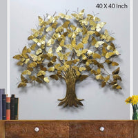 Thumbnail for Bumper Sale Metal Butterfly Tree Wall Art (40 x 40 Inches)