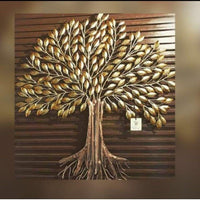Thumbnail for Bumper Sale Metalkart golden leaf wall tree (40 x 40 Inch)