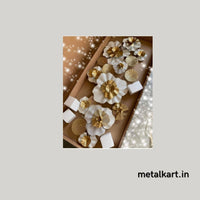 Thumbnail for Bumper Sale Metallic Santa wall design (55 x 25 Inches)