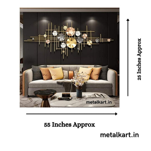 Bumper Sale Mettalic Galaxy wall accent (55 x 25 Inches)