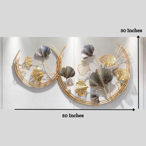 Bumper Sale Two Moons Metal wall Art ( 50 x 30 Inches)