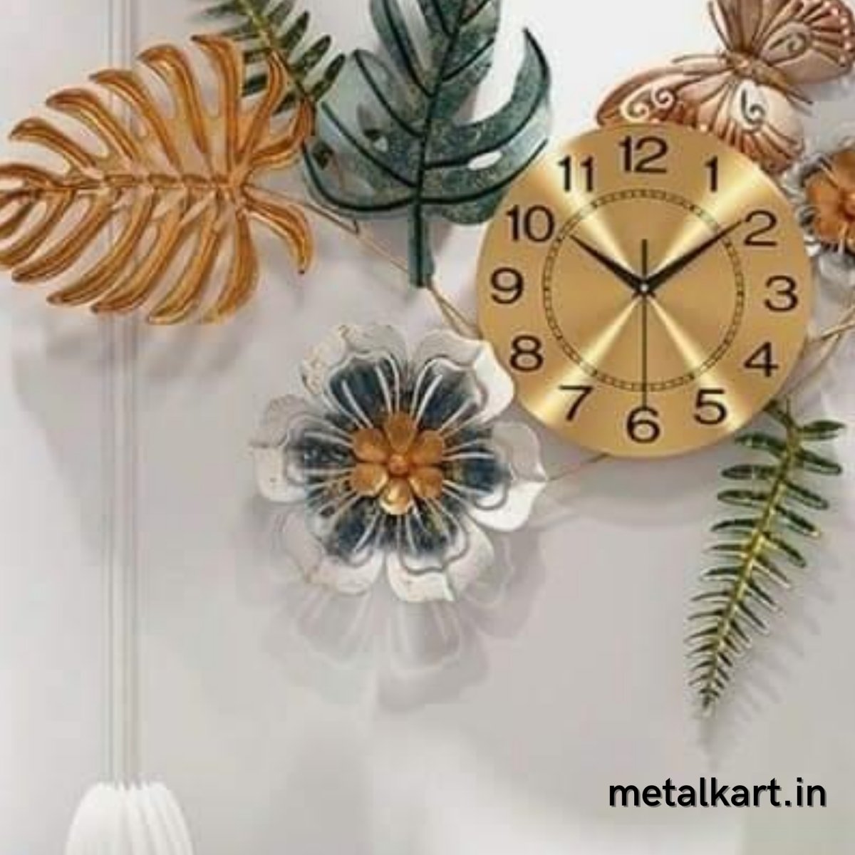 Butterfly Garden centre designer Wall watch (42 x 30 Inches)