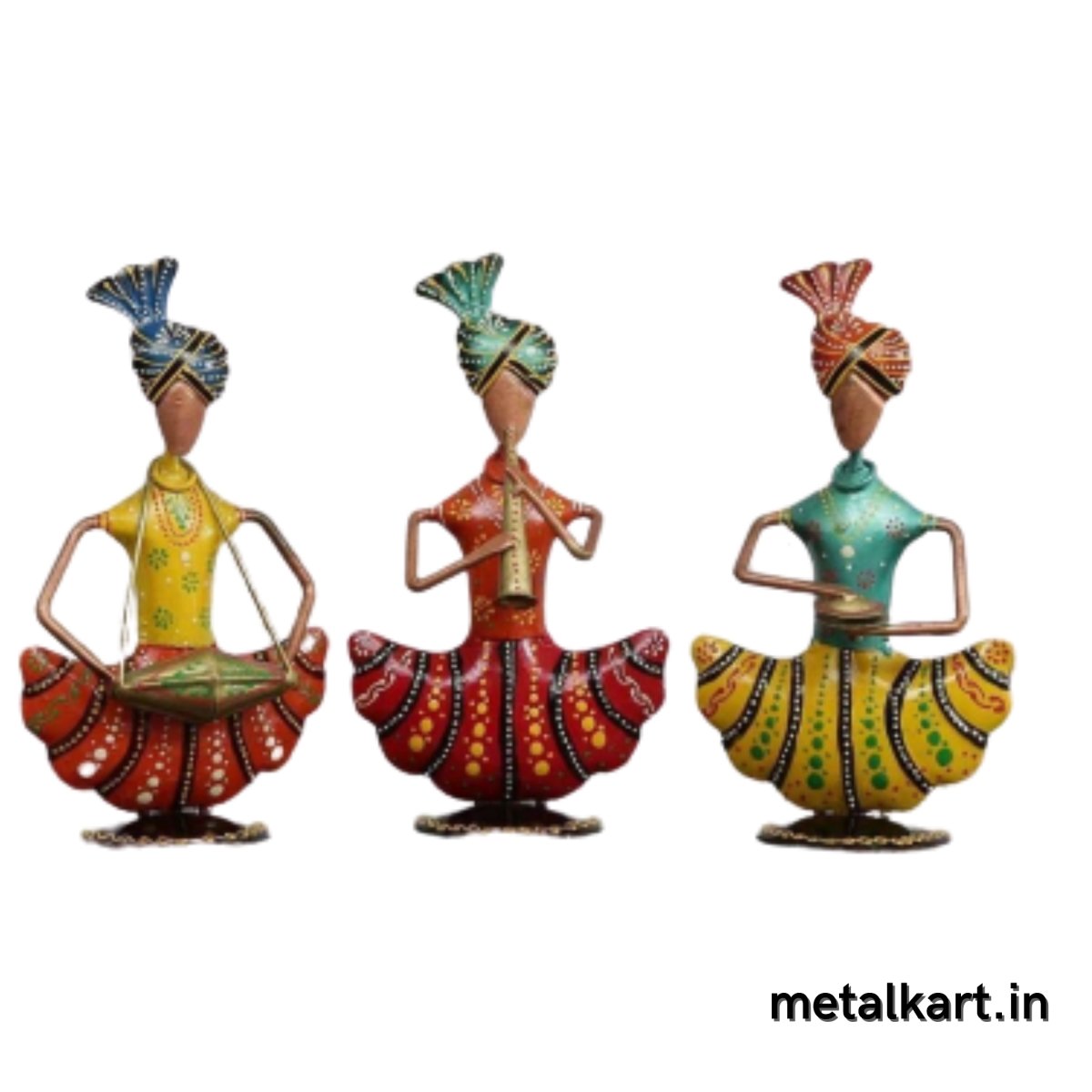 Colorful Musicians Band (Set of 3)