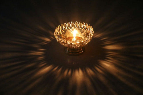 Crystal bowl Piyali diya