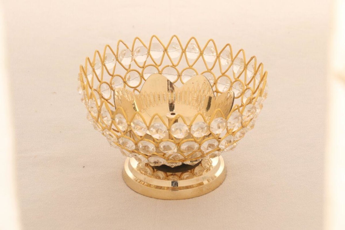 Crystal bowl Piyali diya
