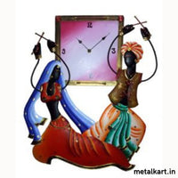 Thumbnail for Dandiya Raas Wall clock (20 x 18 Inches)