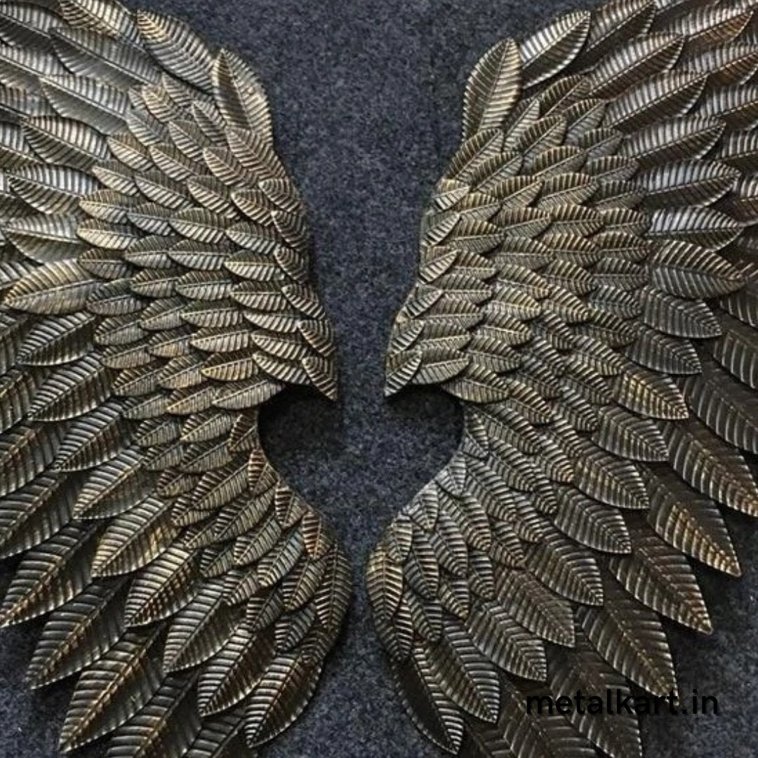 Dark Metal Wings (18 x 40 Inches)